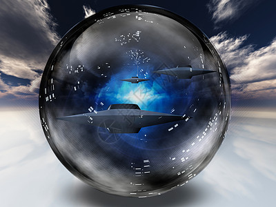 UFO 乌弗果反射飞行小说星际天空玻璃旋转科幻技术外星人图片