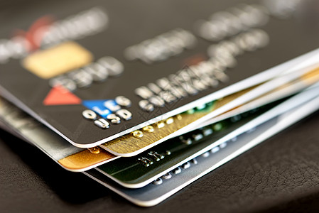 信用卡结卡宏观芯片黑色卡片银行卡取款机塑料交易借方银行图片