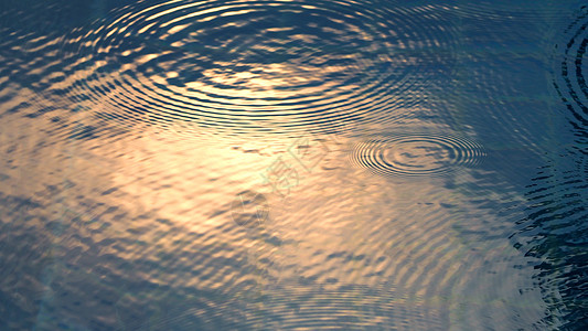 水池的雨滴游泳太阳海洋环境运动海浪下雨季节液体圆圈图片