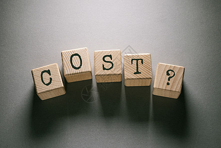 成本单词经济债务公司战略项目解决方案预算投资字母销售图片