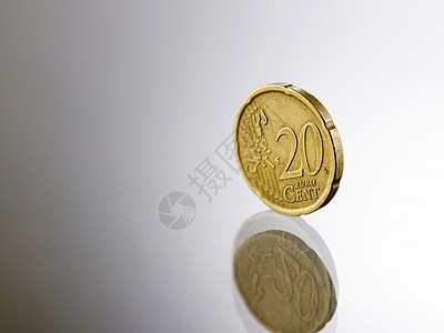 欧元硬币商业圆形联盟古董货币现金白色宏观经济银行图片