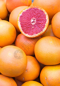 橘子特写供出售的血橙背景