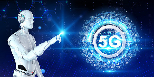 5G网络和5G技术 互联网和联网概念 3D插图社会上网全球速度电脑城市电话建筑信号细胞无线上网高清图片素材