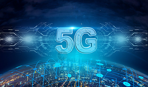 5G网络和5G技术 互联网和联网概念 3D插图电话上网手机商业城市电讯建筑信号服务社会社会的高清图片素材