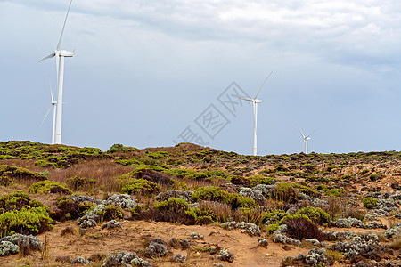 澳大利亚风力涡轮机农场图片