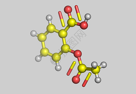 含有原子的乙酰氨基硫酸分子模型血液药品痛药计算机棍子债券力量科学图片