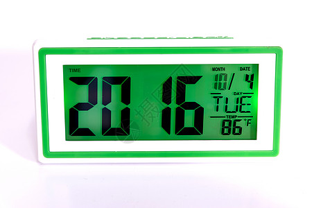 数字桌面时钟时间白色机械手表机器黑色小时技术测量图片