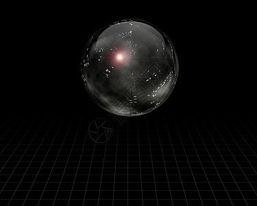水晶球体概念图片