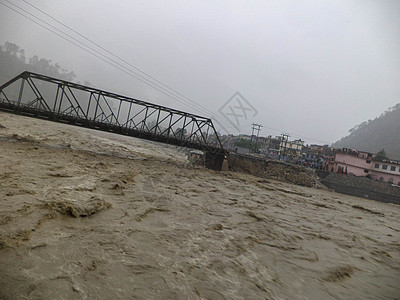 印度河江河洪水灾害风险气候保险环境海啸旅行天气危机飓风城市图片