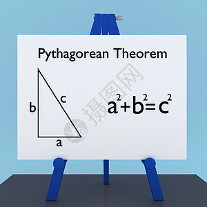 毕达哥里安理论论理概念图片