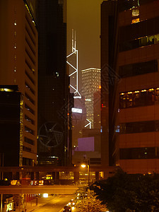 香港之夜的街道 香港市的夜光灯街道商店甲板旅行旅游文化过境运输汽车城市图片
