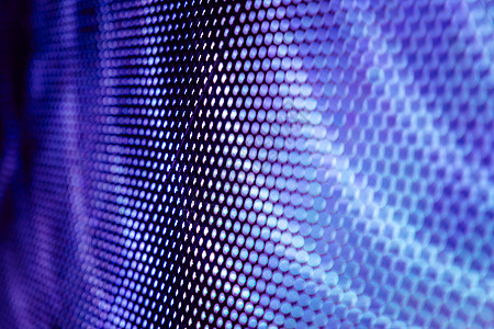 特写 LED 模糊屏幕  LED 软焦点背景 抽象背景设计的理想选择红色桌子灯泡坡度技术贴片网格展示圆形紫色图片