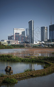 从中国大陆的塔帕Taiipa看景观城市酒店金光大道游客摩天大楼天际度假村风景图片