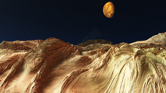 太空中的地表行星3d气氛宇宙太阳宇宙学天堂环境辉光科学插图图片