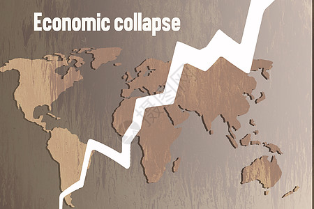 商业崩溃 由于冠状病毒大流行导致经济下滑感染碰撞经济衰退预报工作失败速度疾病报告市场图片