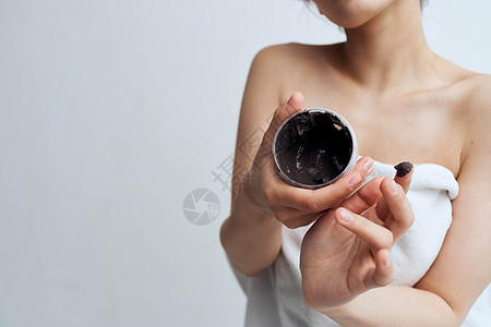 黑奶油护肤护理 近身贴身护理美甲滋润手指沙龙身体化妆品温泉卫生保湿美容图片