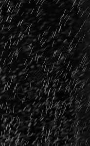 黑色背景上的水滴洪水流动倒台运动淋浴火花露滴倾盆大雨瀑布天气图片
