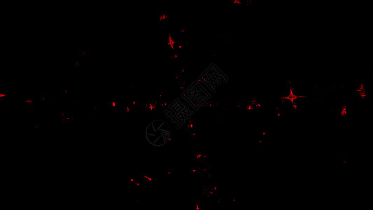 黑色背景上暗淡的红灯背景图片