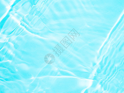 蓝色有阴影的波纹水纹理海浪游泳背景旅行小样化妆品涟漪阳光纯净水温泉图片