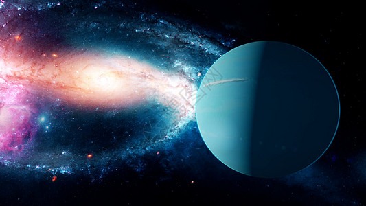 来自深空的天王星 3D成像号图片