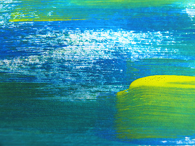 多彩抽象水彩绘背景手绘艺术绘画帆布创造力水彩印迹洗图海浪染料图片
