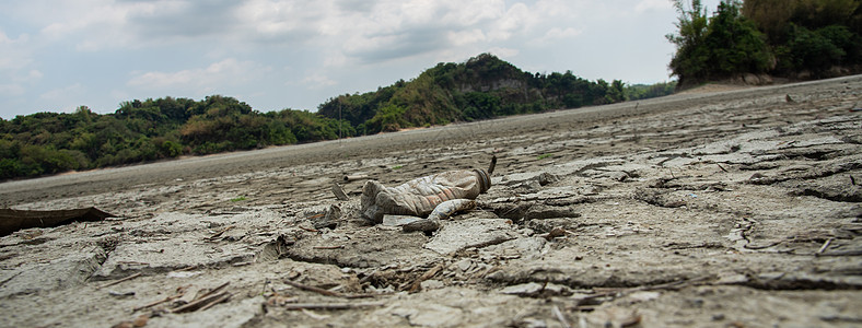 关塔那摩 台南 台湾的干旱湖 缺乏水的概念损害气候淤泥天气养护季节水库环境警告帮助图片