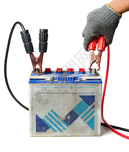 使用跳线电缆帮助金属力量工具电池引擎助推器运输情况汽车图片
