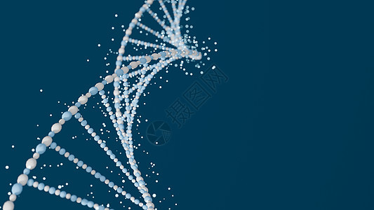 脱氧核糖核酸 抽象的 3d 多边形 Dna 分子 医学科学软颜色遗传生物技术化学生物学或基因细胞概念插图或背景  3D仁德染色体图片