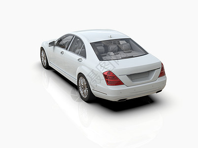 在白色3d上孤立的通用和无品牌高价豪华汽车说明轿车合金机器奢华加速度轮胎力量运输驾驶车辆图片