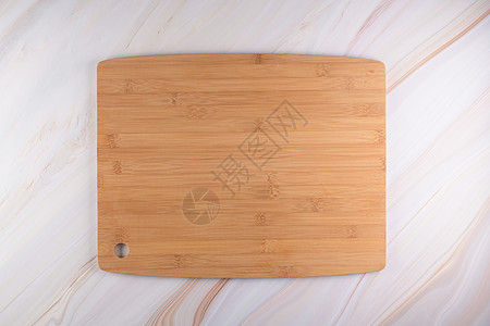 灰色大理石背景上的木切板海报厨房烹饪广告桌子乡村托盘甲板木板环境图片