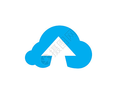 云标志 vecto下载创造力商业贮存数据技术网络互联网计算蓝色图片