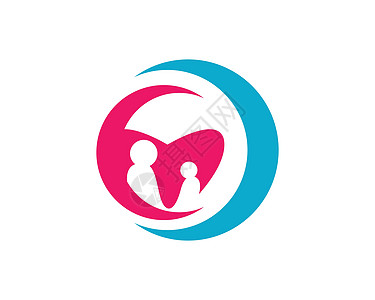 社区社区护理Logo模板领导友谊网络标识社会男人文化公司幸福身份图片