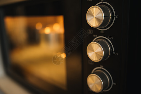 温度控温的Oven机器特写图片
