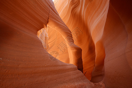 位置峡谷中岩石侵蚀羚羊砂岩洞穴国家橙子棕色纪念碑红色图片