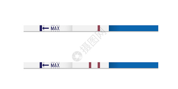 早孕试纸 消极和积极的选择 为孕妇设置 它制作图案矢量幸福测试母性白色水平女士女性药品婴儿女孩图片