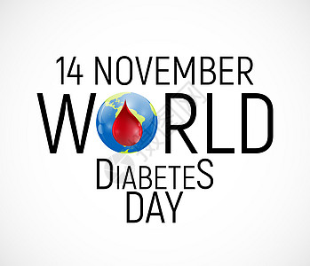 11月14日 世界糖尿病日认识背景 病媒光照插图葡萄糖斗争疾病世界病人胰岛素活动医院医疗图片