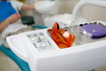 病人和医生的安全眼镜 保健设备 牙科诊所 防护护目镜以及预防外科塑料卫生办公室安全工具医院面具健康图片