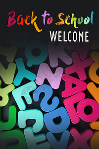由木制的彩色字母公司智力学生创造力意义拼写学者智商课堂教学背景图片