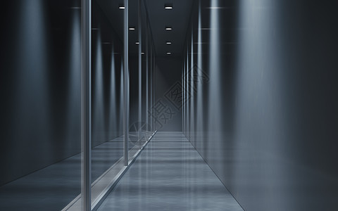 黑暗隧道背景3d 渲染建筑学门厅入口走廊建筑黑暗隧道办公室房间反射图片