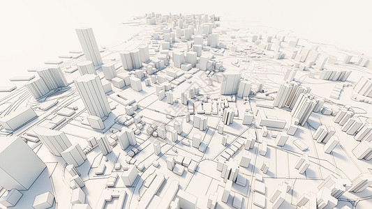 3d 市中心白色商业 downtow艺术3d建造电脑反射技术办公室中心建筑学景观图片