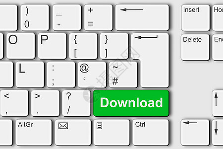 下载概念 Pc 计算机键盘插图重新图片