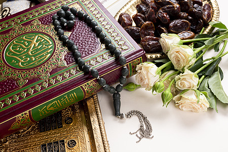 特写古兰经花束花 2 高质量美丽的照片概念图片