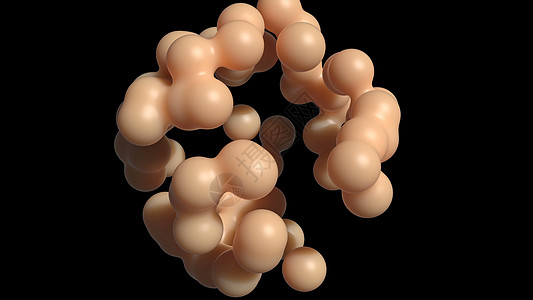 组织设计的 3d 脂肪细胞健康医学概念胆固醇 3d rende图片