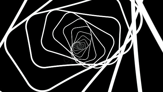 3d 网格无限空间的 3d 插图蓝色网络小说细胞活力背景隧道白色电子装饰品图片