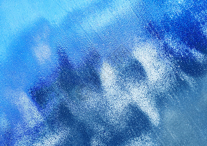 蓝油油漆抽象图案纹理背景图片
