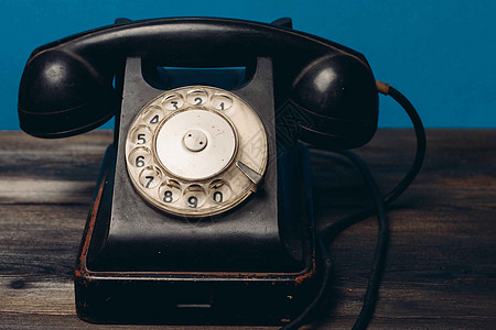 古董近身技术通信办公室商业电气数字材料复古桌子电话风格文化图片