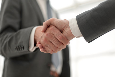 商业界人士的强力握手成人经理交易动机团队合同工作室男性协议友谊图片
