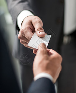 商业伙伴互换名卡 c 交换名片领导者人士套装欢迎就业会议团队成人卡片男性图片