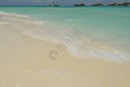 热带热带海滩太阳天空阳光季节海洋放松天堂地平线旅行风景图片