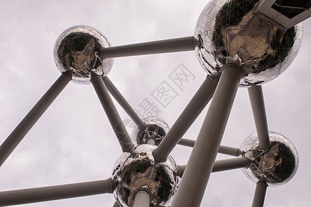 布鲁塞尔的原子建筑照片城市旅行博览会首都化学品玻璃科学装饰品金属纪念碑图片